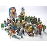 A Very large group of Doctor Who figures. Generally, appear Very Good to Excellent.