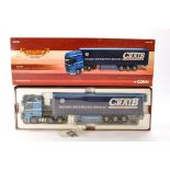 Corgi Diecast Model Truck issue comprising No. CC14102 DAF 105 Curtainside in the livery of ARR
