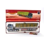 Corgi Diecast Model Truck issue comprising No. CC13721 Scania R Flatbed and Straw Load in the livery