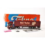 Tekno Diecast Model Truck issue comprising Scania 420 Curtainside in the livery of Neil Taylor.