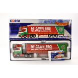 Corgi Diecast Model Truck issue comprising No. CC15812 Mercedes Benz Actros Curtainside in the
