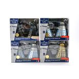 Character Doctor Who figures sets comprising of 1) History of the Daleks #6 x 2. 2) History of the