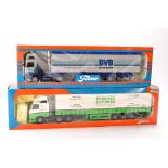 Tekno Diecast Model Truck issues comprising Volvo FH 12 Curtainside in the livery of Road Sea