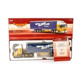 Corgi Diecast Model Truck issue comprising No. CC15001 Iveco Stralis Curtainside in the livery of