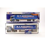 Corgi Diecast Model Truck issue comprising No. CC15808 Mercedes Benz Actros Super Trailer in the