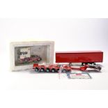 Corgi Colm Diamond Truck and Trailer plus Tonkin Nooteboom Trailer set (missing outer Box). Fair