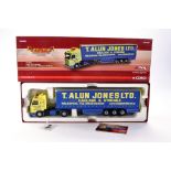 Corgi Diecast Model Truck issue comprising No. CC14804 Scania 143 Curtainside in the livery of