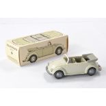 Wiking Vintage 1/40 plastic issue comprising No. 151 Promotional Volkswagen Beetle Cabriolet in