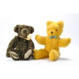 A duo of bears comprising of a 1994 'Bears by Naomi' collectors brown jointed bear with beige pads