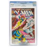 Graded Comic Book interest comprising Uncanny X-Men #308 - Marvel Comics 1/94. CGC Universal Grade