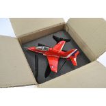 Model aircraft issue comprising Bravo Delta Models Red Arrows Hawk. Looks to be without