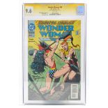 Graded Comic Book interest comprising Wonder Woman #91 - D. C. Comics 11/94. Signed by Brian Bolland