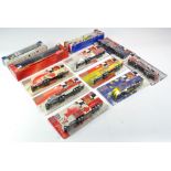 A group of Michael Schumacher World Champion Circuit Truck Set plus other assorted truck issues.