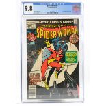 Graded Comic Book interest comprising Spider-Woman #1 - Marvel Comics 4/78 - New origin of Spider-