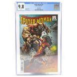 Graded Comic Book interest comprising Spider-Woman #2 - Marvel Comics 9/20 variant edition. CGC