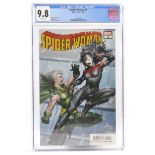 Graded Comic Book interest comprising Spider-Woman #2 - Marvel Comics 9/20. CGC Universal Grade 9. 8