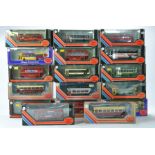 A group of 17 EFE Diecast bus/coach issues in various liveries. Look to be without fault, in
