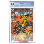 Graded Comic Book interest comprising Spider-Woman #16 - Marvel Comics 7/79 - Mark Gruenwald