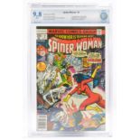 Graded Comic Book interest comprising Spider-Woman #2 - Marvel Comics 5/78 - 1st appearance of