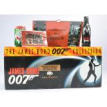 James Bond 007 Collectable items including sealed 1997 calendar, VHS Collection set, Spectre