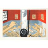 EDWARD BAWDEN RA [1903-1989]. Dunkirk, 1986. Lithograph on wove paper with full margins. Signed,