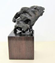MICHAEL AYRTON [1921-75]. Minotaur Alarmed, 1970. bronze, edition of 9, 8/9. 27 cm high including