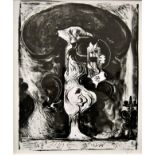 GRAHAM SUTHERLAND [1903-80]. The Music, 1979. lithograph; edition of 50, proof; signed in pencil