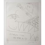 JOHN BELLANY RA RSA [1942-2013]. Song to the Mermaid, 1984. Etching on wove paper with full margins.