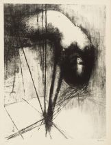 REG BUTLER [1913-1981]. Figure in Space, 1963. Lithograph on wove paper. Signed, dated and