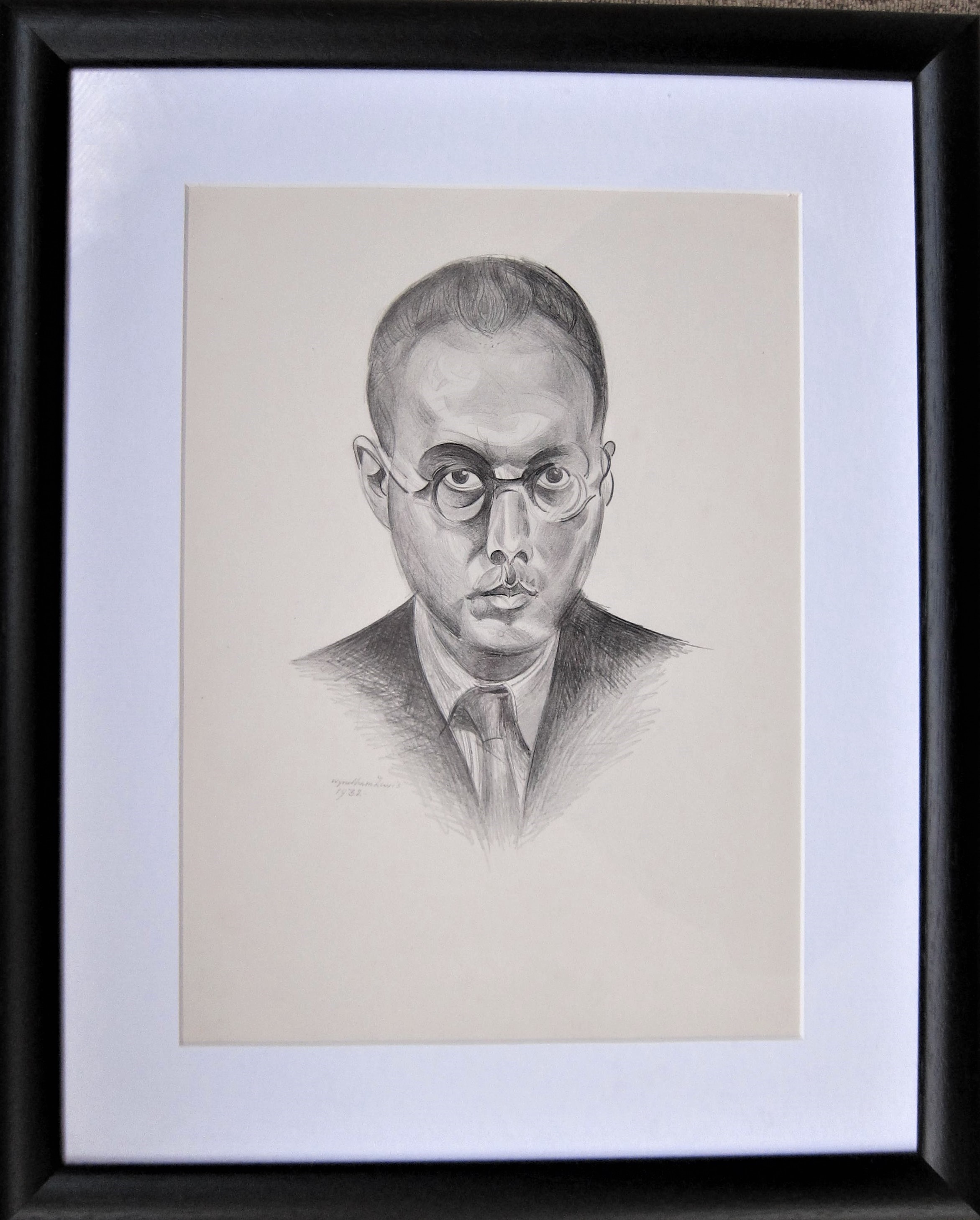 WYNDHAM LEWIS [1892-1957]. Self Portrait, 1932. lithograph, edition of 200, 102/200; printed in - Image 3 of 5