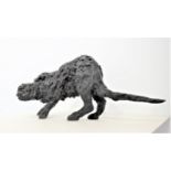 ROBERT CLATWORTHY R.A. [1928-2015]. Cat, 1955. bronze, edition of 8, 8/8; signed RC. 48 cm long.