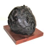 LEONARD BASKIN [1922-2000]. Poet Laureate, 1963. bronze, edition of 15; 13/15; signed L Baskin. 15