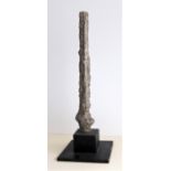 MICHAEL WERNER [1912-89]. Upright Form, c. 1960. resin; unique. 49 cm high. Provenance: the