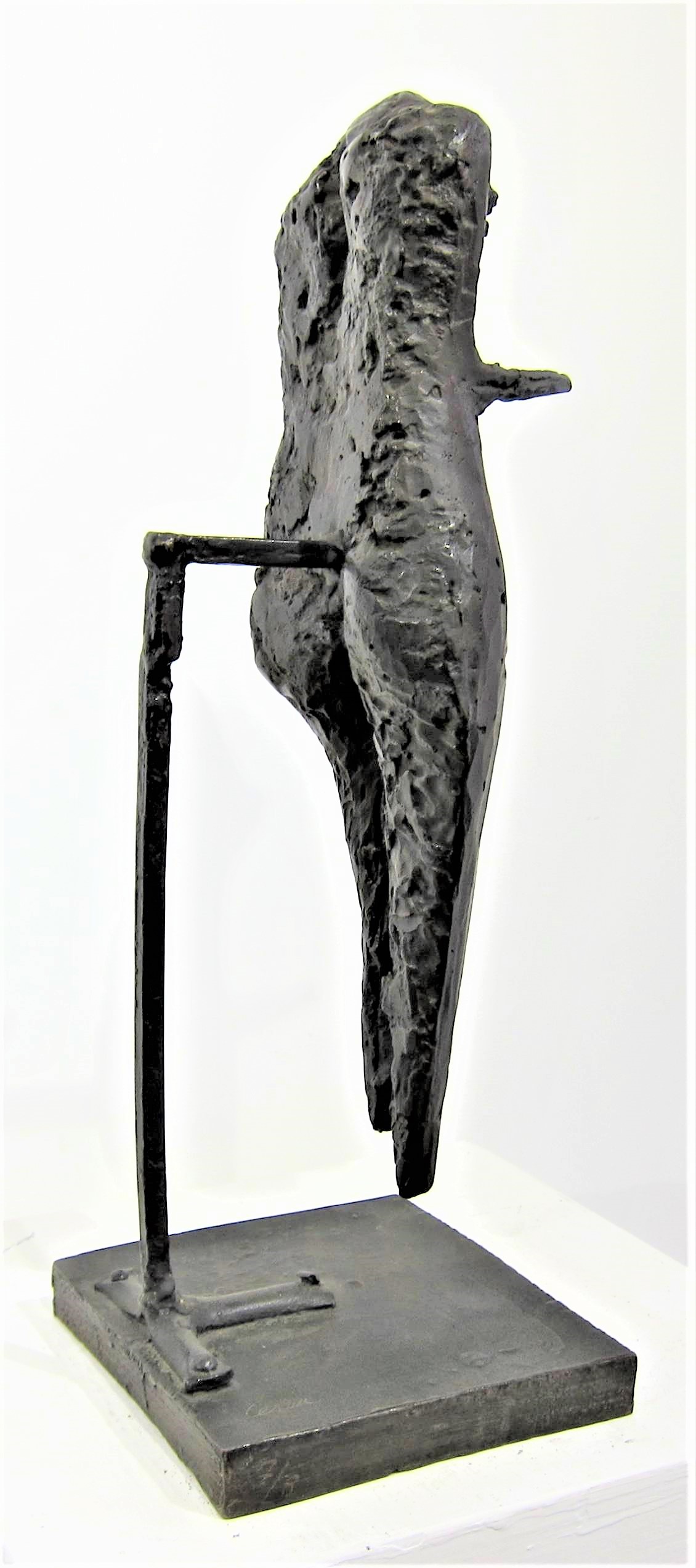 CESAR [Cesar Baldaccini] [1921-98]. Nude [Femme Nue Debout], 1947. bronze, edition of 8, 7/8 [ - Image 11 of 12