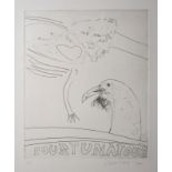 JOHN BELLANY RA RSA [1942-2013]. Fourtunatous, 1984. Etching on wove paper with full margins.