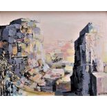 MICHAEL AYRTON [1921-75]. Tiryns, 1957/8. oil on board; signed. 35 x 44 cm - overall including frame