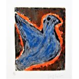 JOSEF HERMAN RA [1911-2000]. Bird [Twilight], 1999. lithograph, edition of 50, 5/50, signed in