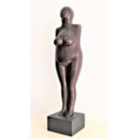 ROBERT CLATWORTHY R.A. [1928-2015]. Standing Female Figure 11, 1978. bronze, edition of 9, 1/9;