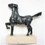 ROBERT CLATWORTHY R.A. [1915-2005]. Horse, 1980. bronze, edition of 12, 2/12; signed RC. 20 cm long.