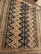 A Bokhara carpet,