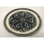 An Alfred Powell lustre ware plate,