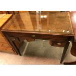 A 19th Century mahogany lowboy,