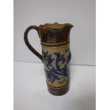 A Royal Doulton foliate relief work jug by Mark V Marshall,