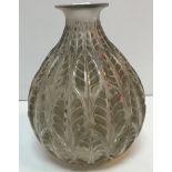 A Lalique “Malesherbes” vase 23 cm high CONDITION REPORTS N.B.