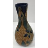 A Doulton Lambeth stoneware vase,