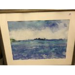 RONE SCOTT "From Treson - The Edge of the World", watercolour, signed and dated May 98 lower right,