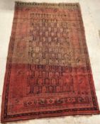 A vintage Afshar carpet,