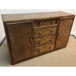 A mid 20th Century oak sideboard/dresser,