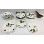 A collection of Midwinter "Riverside" dinner wares comprising six side plates,