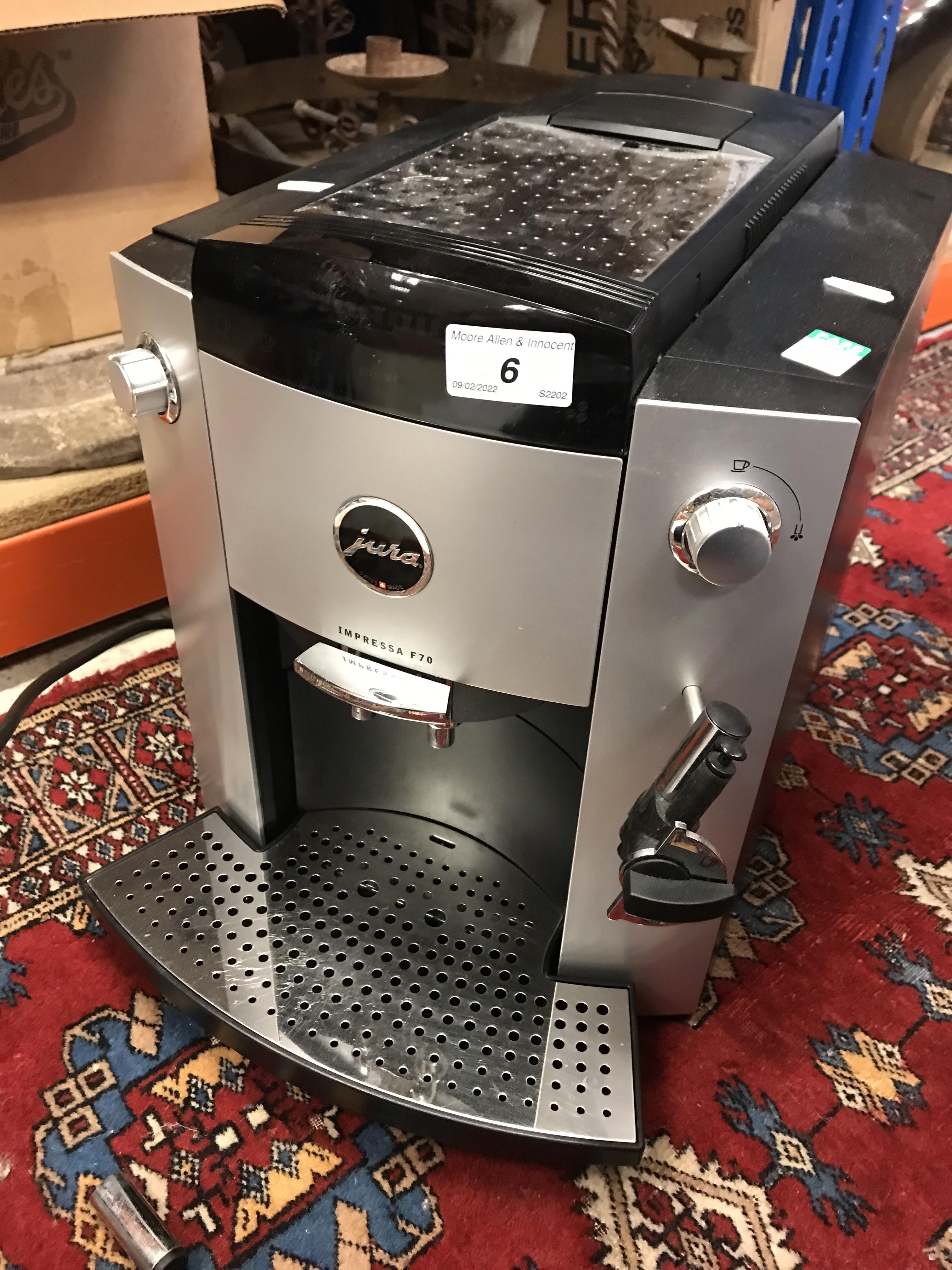 A Gura of Switzerland Impressa F70 coffee machine CONDITION REPORTS Unknown if - Image 2 of 16